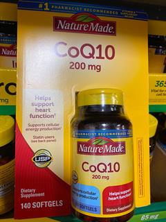 nature made 莱萃美辅酶Q10  200mg140粒