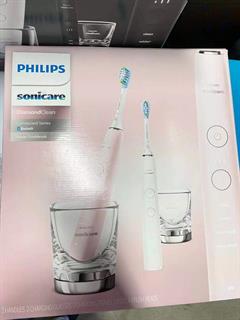 活动中：Philips飞利浦声波震动钻石亮白电动牙刷2只装（粉白组，黑白组，下单备注颜色）
