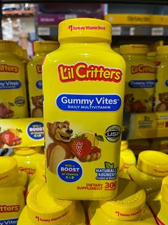 Lil critters丽贵小熊维生素软糖300粒