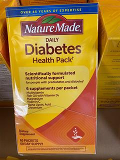 Nature Made莱萃美糖尿病健康包60小包/盒