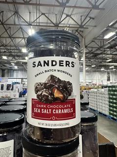 Sanders焦糖海盐黑巧克力1.02kg