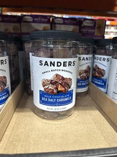 Sanders焦糖海盐牛奶巧克力1.02kg